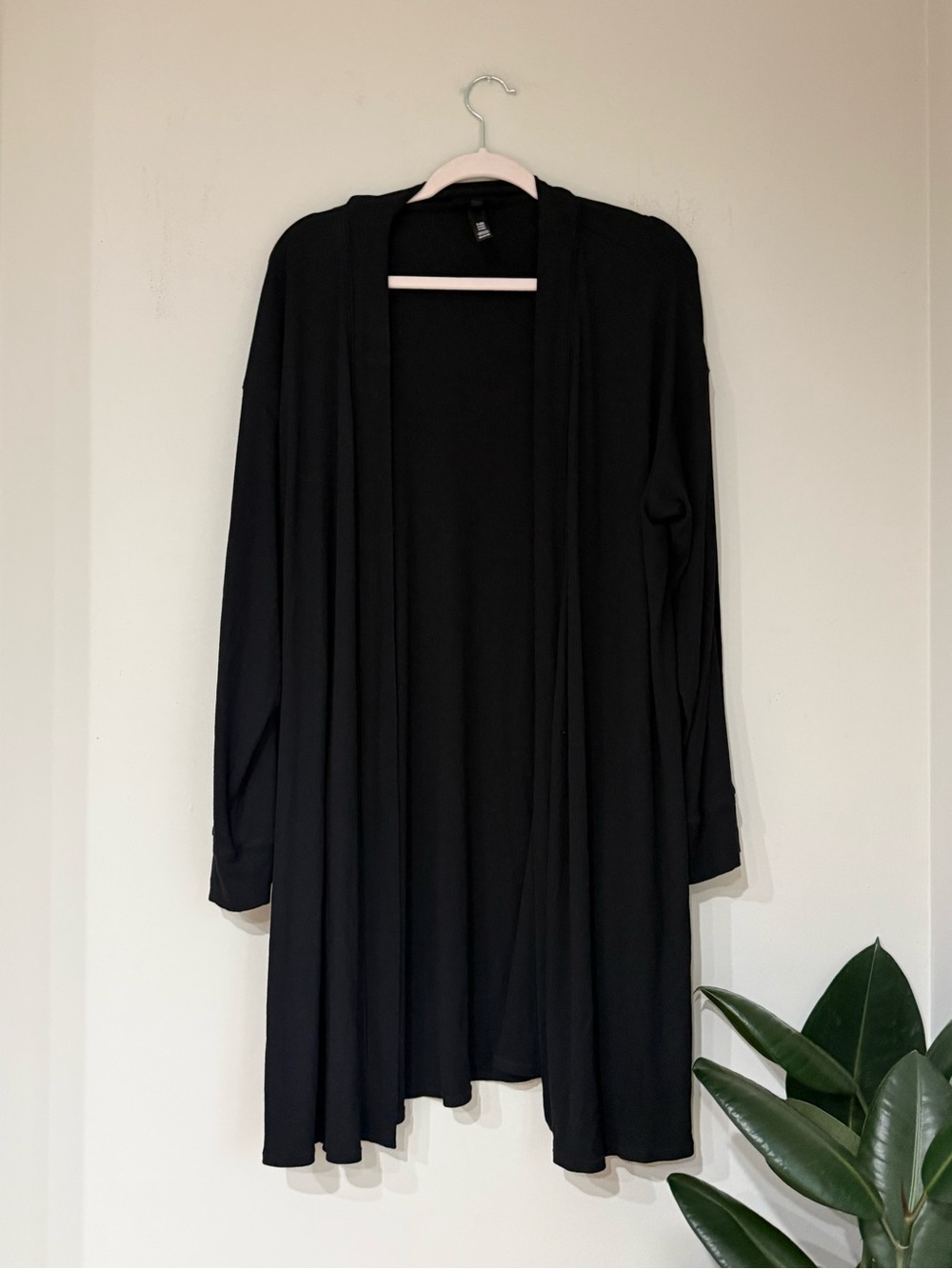Skims Ribbed Soft Robe 2X - Picture 2 of 5